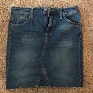Denim Skirt.